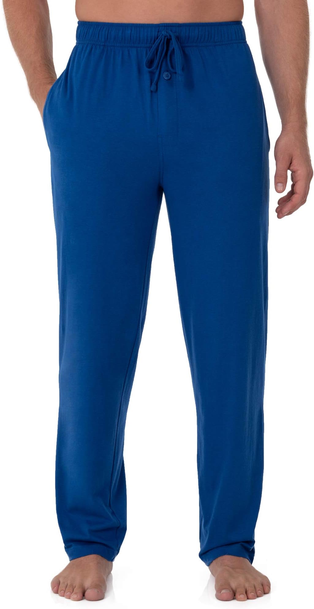 mens Extended Sizes Jersey Knit Sleep Pant (1 & 2 Packs) Pajama Bottom