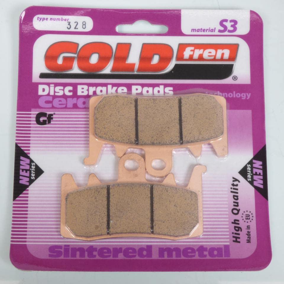 Plaquette de frein Gold Fren excellence et friction stable pour Ducati 959 2018