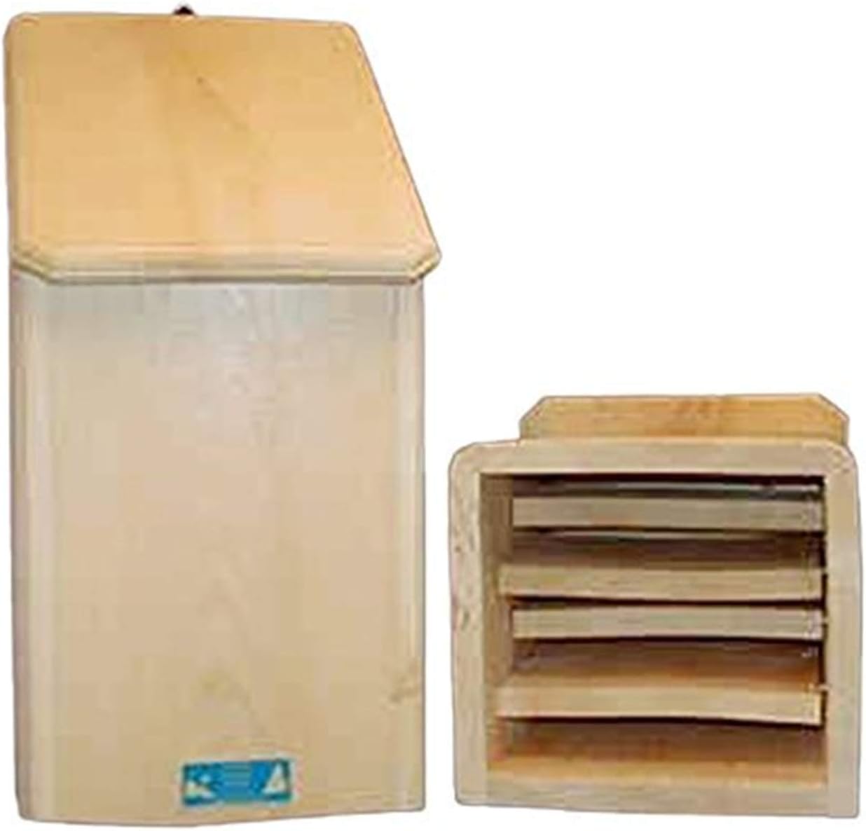 Bat Mansion – 5-Chamber Outdoor Bat House with Attic, Holds 200 Bats – 1" Thick Eastern White Pine for Insulation – Handcrafted in Maine, USA – Weather-Resistant Bat Shelter