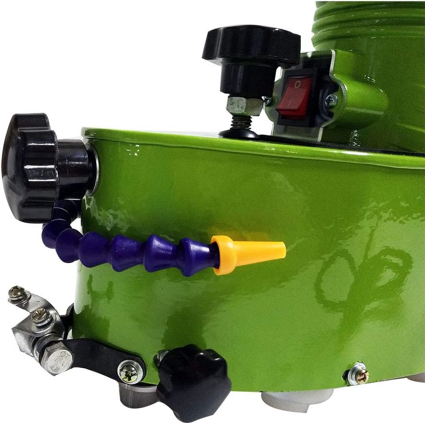 110V Electric Glass Edging Machine Small Multifunctional Glass Edge Grinder Trimmer Portable Corner Polishing Grinding Tool for Home Workshop Round Straight Bevel Edge