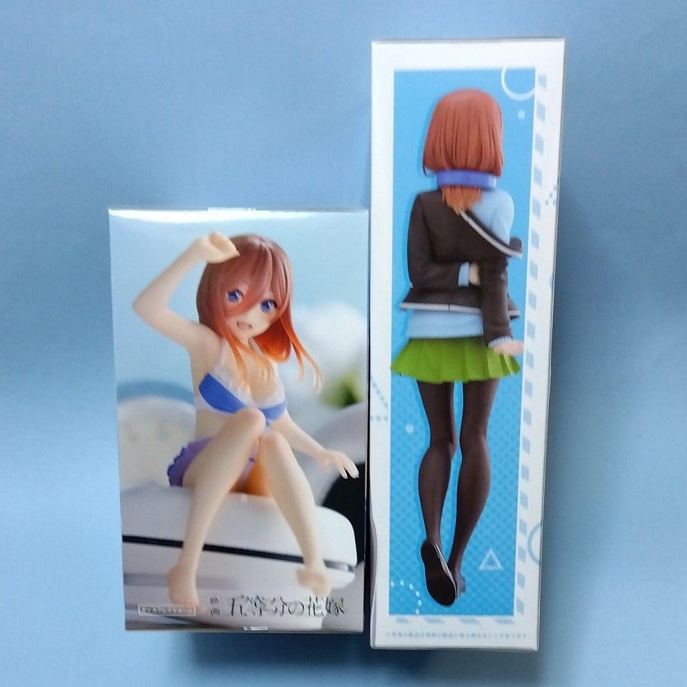 Amazon.co.jp: 五等分の花嫁 中野三玖 制服＆水着 フィギュア 2体 