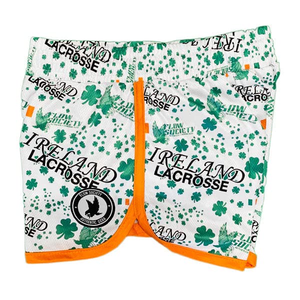 Flow Society Shamrock Flow Attack Girls Athletic Shorts2