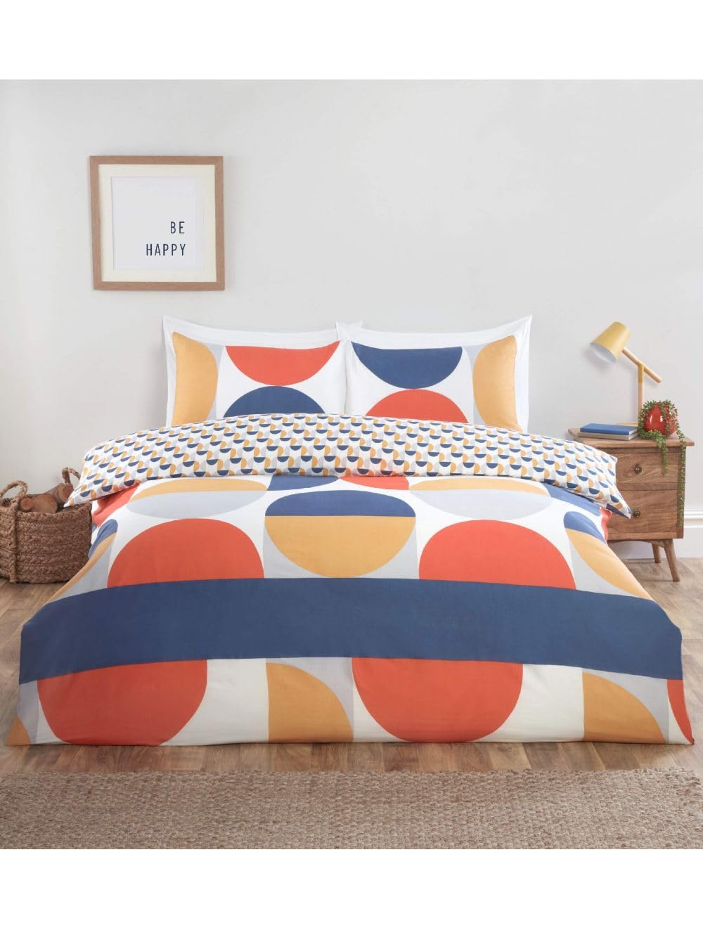 Complete Bedding Duvet Quilt Cover Set with Matching Fitted sheet Single Double King Sizes (Double, Baltimore Complete bedding set)