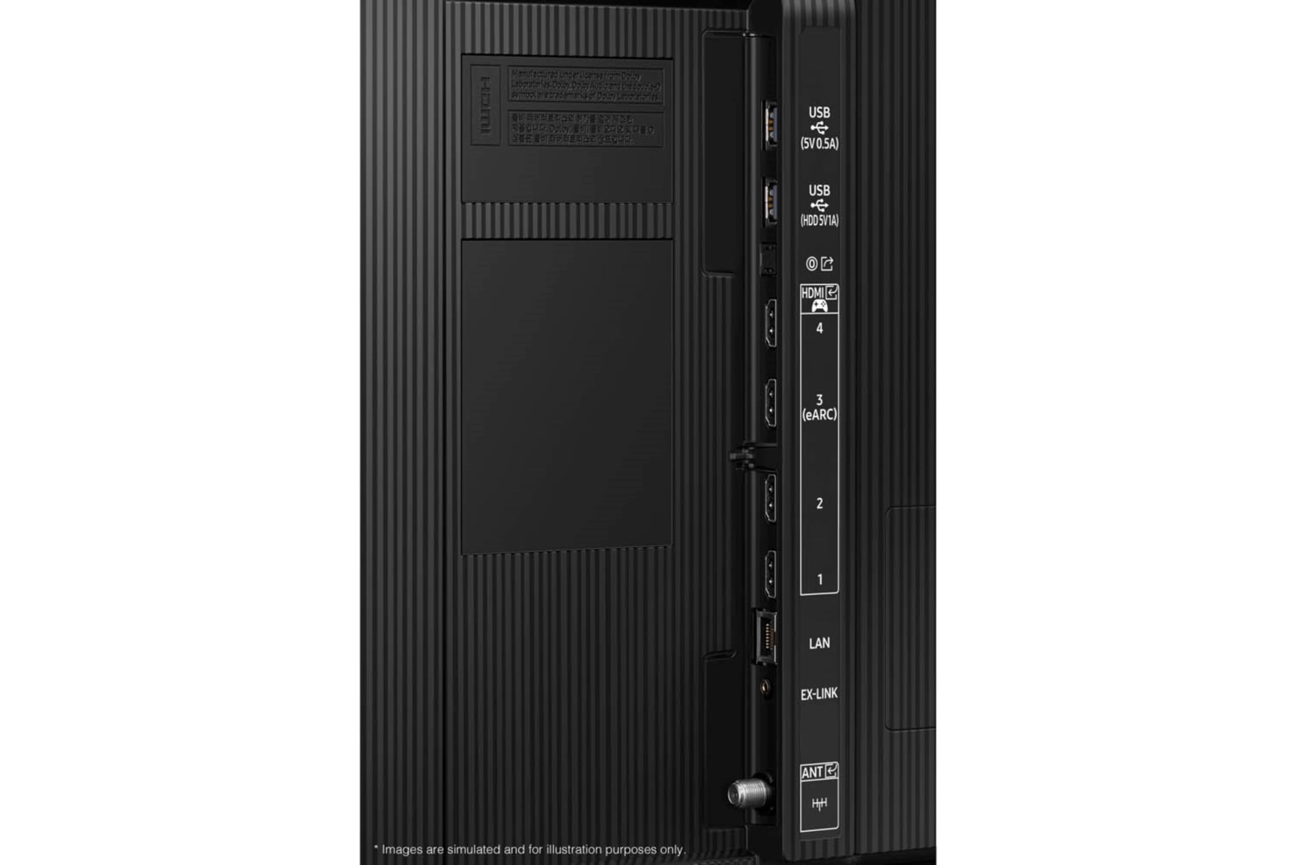 Samsung QN55QN80FAFXZA 55 Inch Neo QLED QN80F Series Supreme UHD 4K TV with an AudioQuest G8 8-Outlet USB-A/USB-C AC Power Surge Protector (2025)