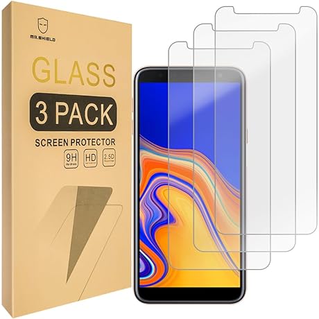 Mr.Shield for Samsung Galaxy J4 Plus Screen Protector, [3-PACK] [Tempered Glass] Screen...