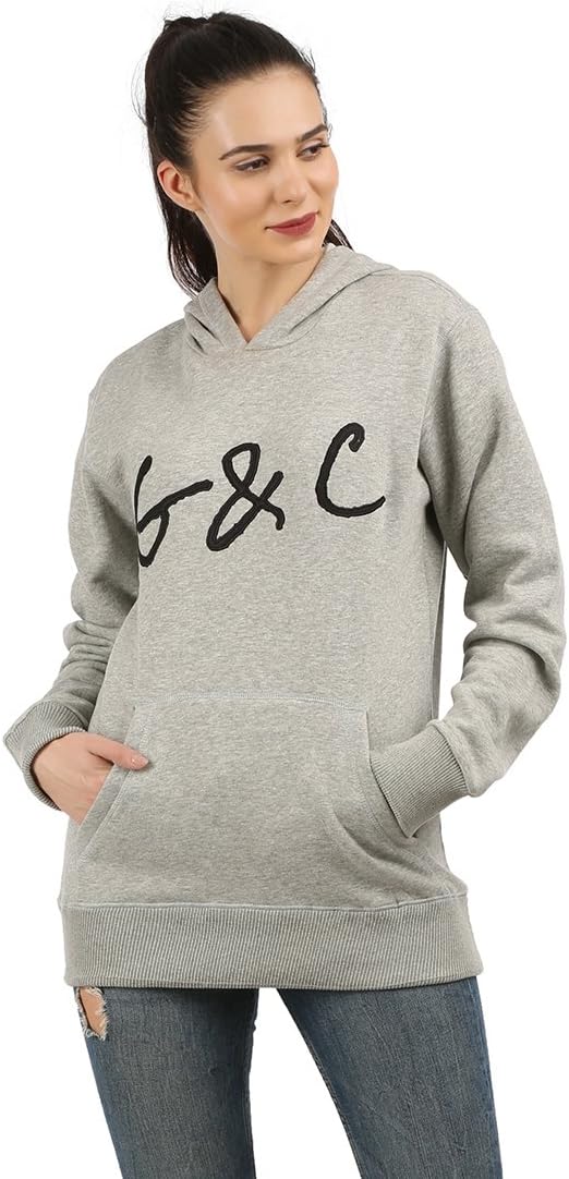 Guido & Coop Casual Long Sleeve Poly Cotton Hoodie/Stylish Sweatshirt/Hooded T-Shirt for Men