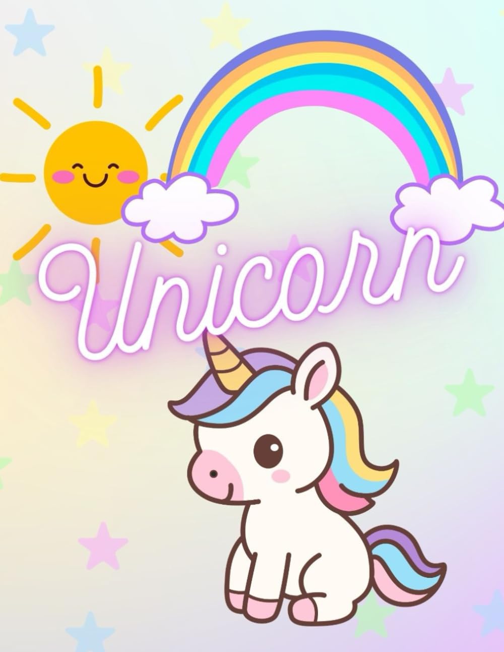 Unicorn Coloring Book 30 pages: Cute and Easy Coloring Pages for Kids 3+