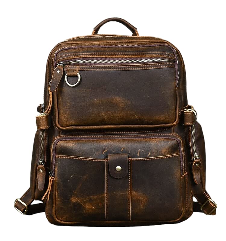 See full amazon price history chart for LINDSEY STREET Mens Full Grain Leather 15.6 Inches Laptop Backpack Large Capacity Weekender Overnight Camping Travel Rucksack Leather Backpack LINDSEY STREET Mens Full Grain Leather 15.6 Inches Laptop Backpack Large Capacity Weekender Overnight Camping Travel Rucksack Leather Backpack (B0C3W9L68T) Amazon Price History, Amazon Price Tracker