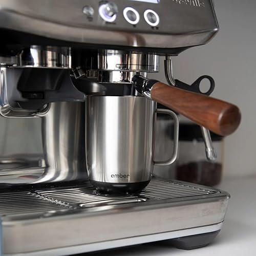 Miniatura 104 de Ember Taza inteligente con control de temperatura, 2, 14 onzas, taza de café calentada controlada por aplicación con duración de la batería de 80