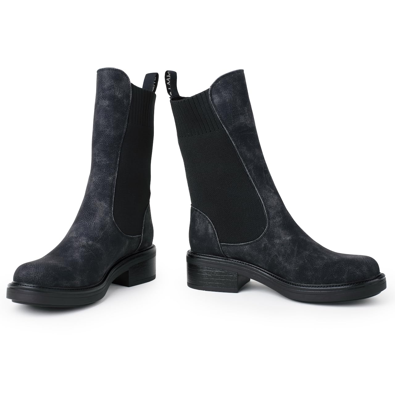CHATTAWAK Damen 16PARALNOIR39 Modischer Stiefel, Schwarz, 39 EU, Schwarz, 39 EU