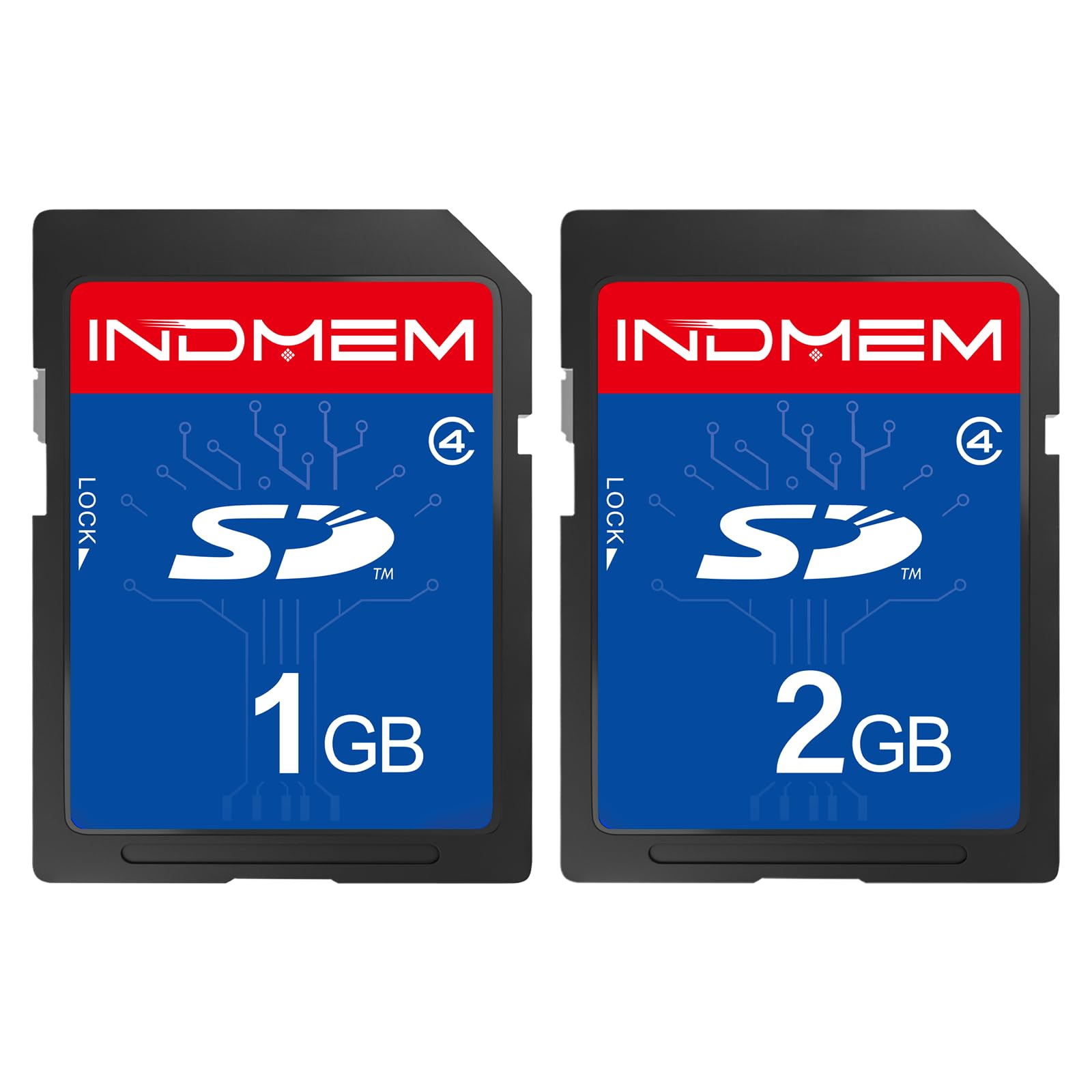 Photo 1 of SD Card 1GB + 2GB, Class 4 Flash Memory Card Secure Digital Cards