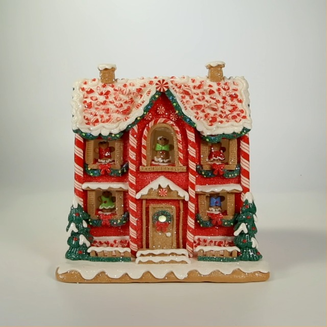 Amazon.com: Kurt S. Adler 9.5-Inch Battery-Operated Gingerbread