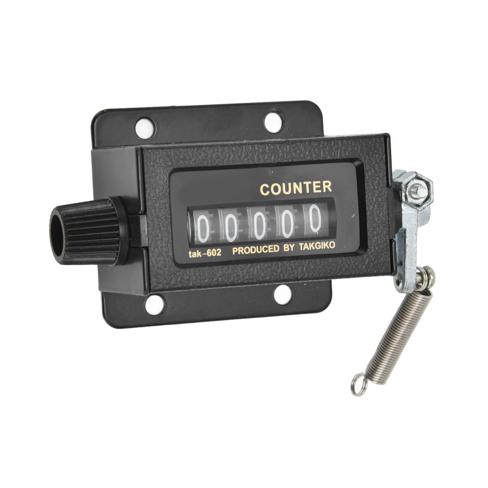 Fasizi Bale Counter, Mechanical Counter Reset Function, Durable Clear Glass Mirror Design, Precise 5-Digit Counting Tool, Mechanical Components