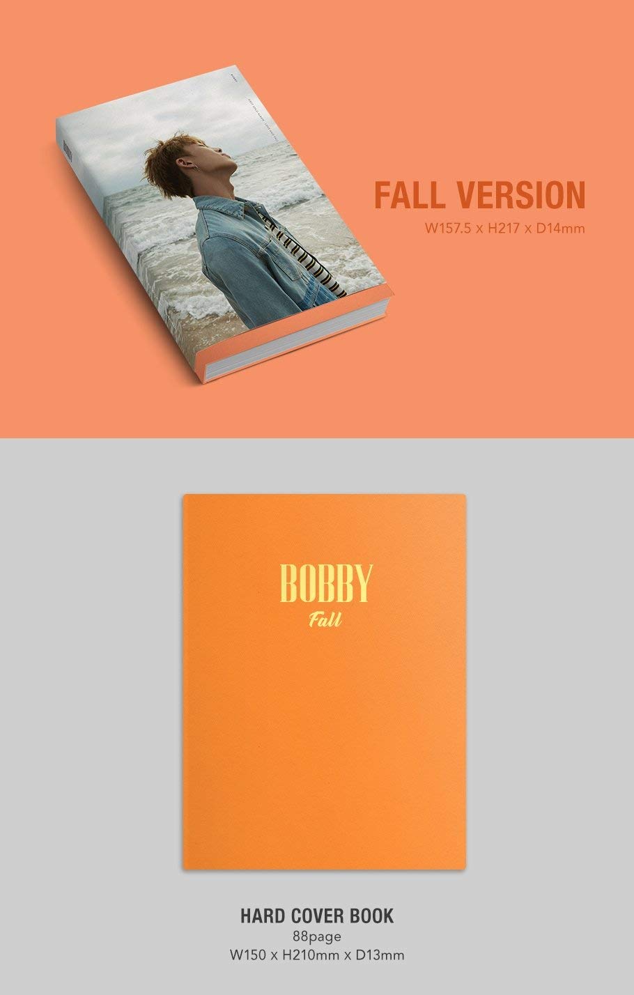 YG Bobby iKON - Love and Fall [Fall ver.] (1st Solo Album) CD+