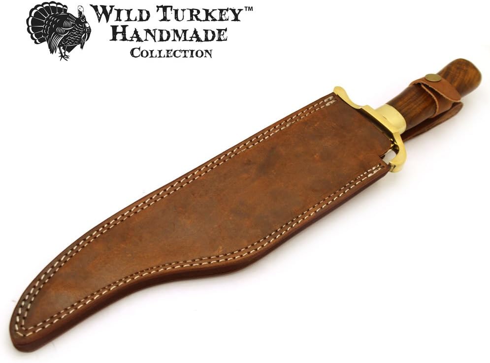 Wild Turkey Handmade 18.5" Full Tang Primitive Collector Knife Hunting Outdoor Survival (KT-2035)