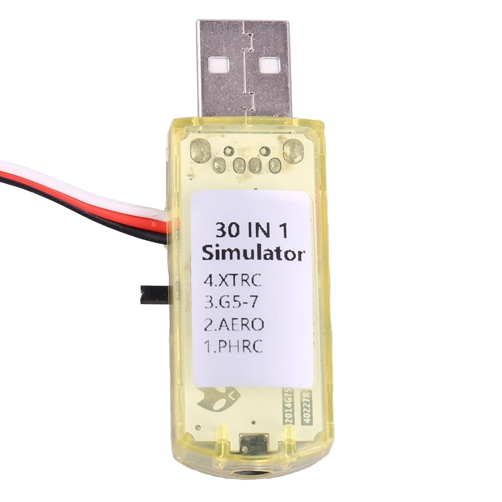 Herramienta de simulación de vuelo USB 30 en 1 con control remoto para drones de ala fija y FPV con dinámica precisa