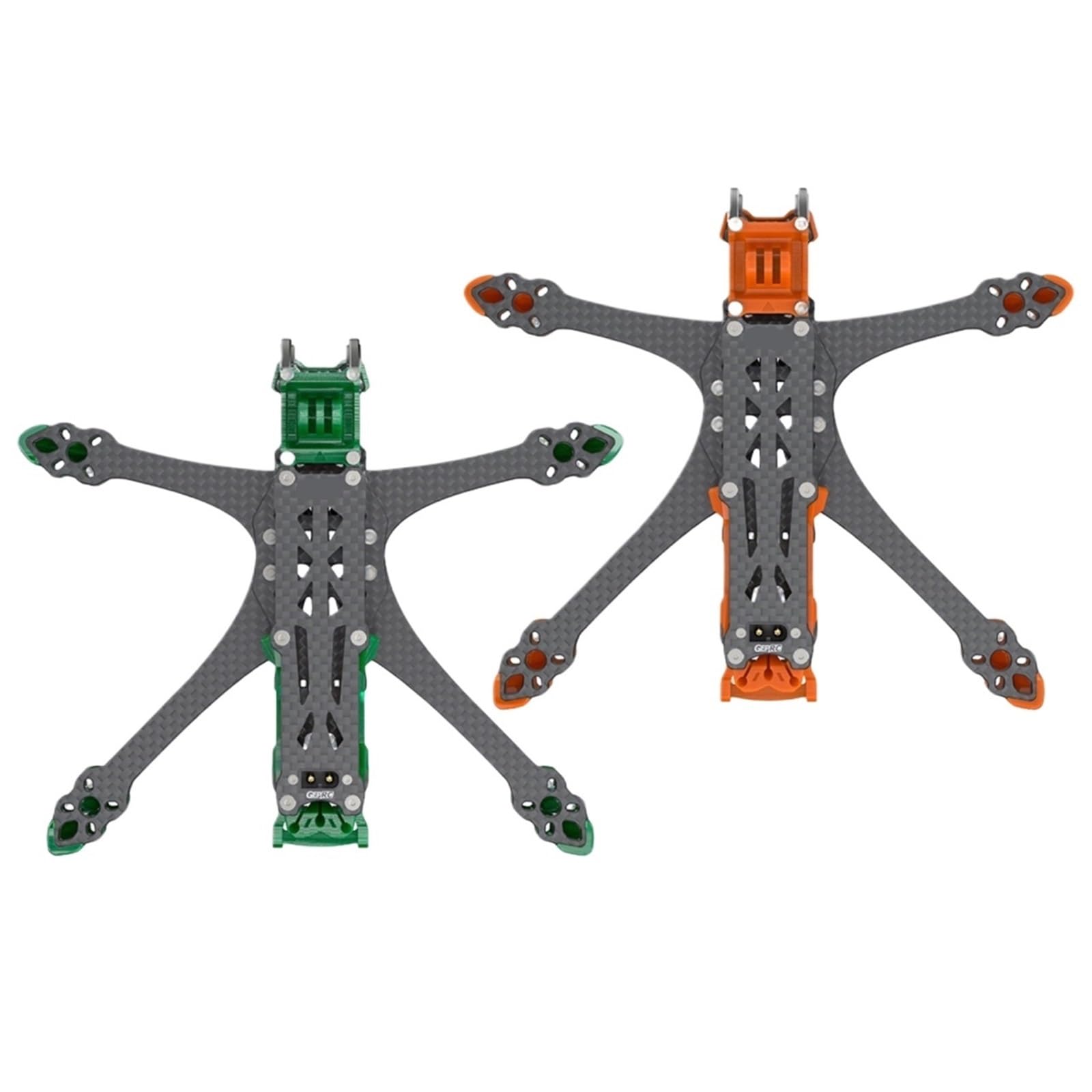 Kit telaio drone, compatibile con DJI, O4 Air Unit Pro, 3K | MK5 O4 Pro, 5 inch, telaio DC o wide X, fibra di carbonio, supporto camera 20mm(GEPRC MK5 (Orange))