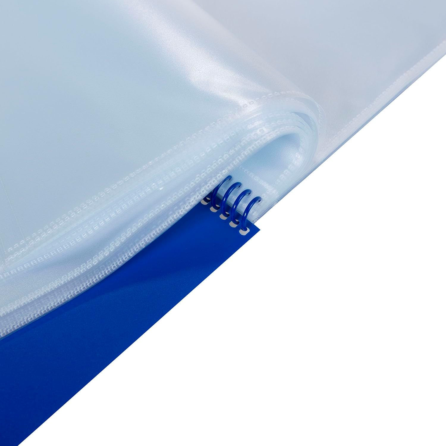 Grafoplás 39223030 Folder with 30 Pockets A4 Spiral Blue PP I Like Smile