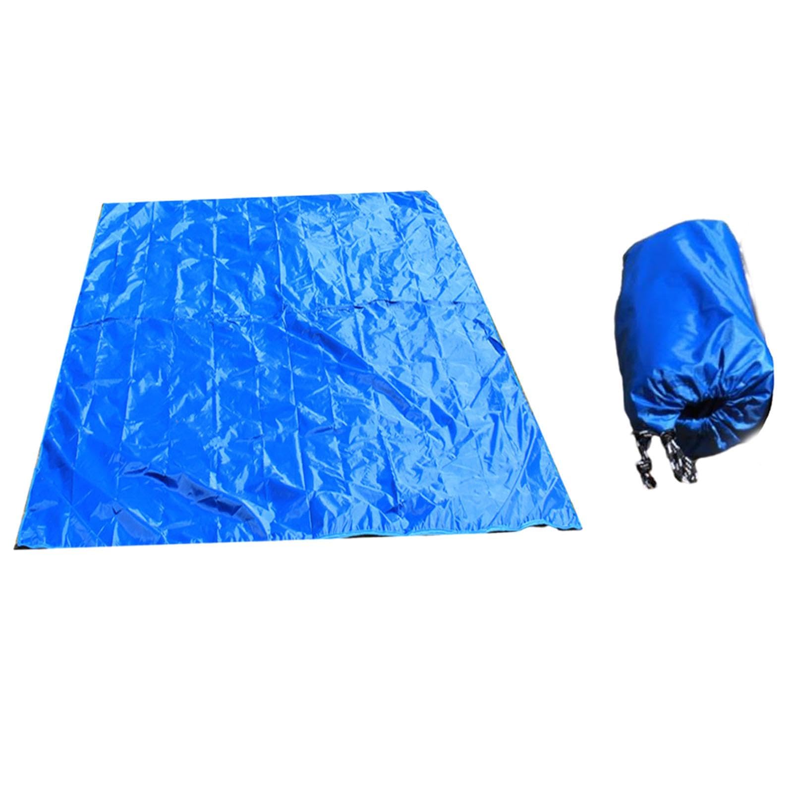 Tapis de/de Plage/d'extérieur, Grand Tapis de avec Sac de Rangement, 300 Cm X 300 Cm, Idéal pour Le Camping et Les