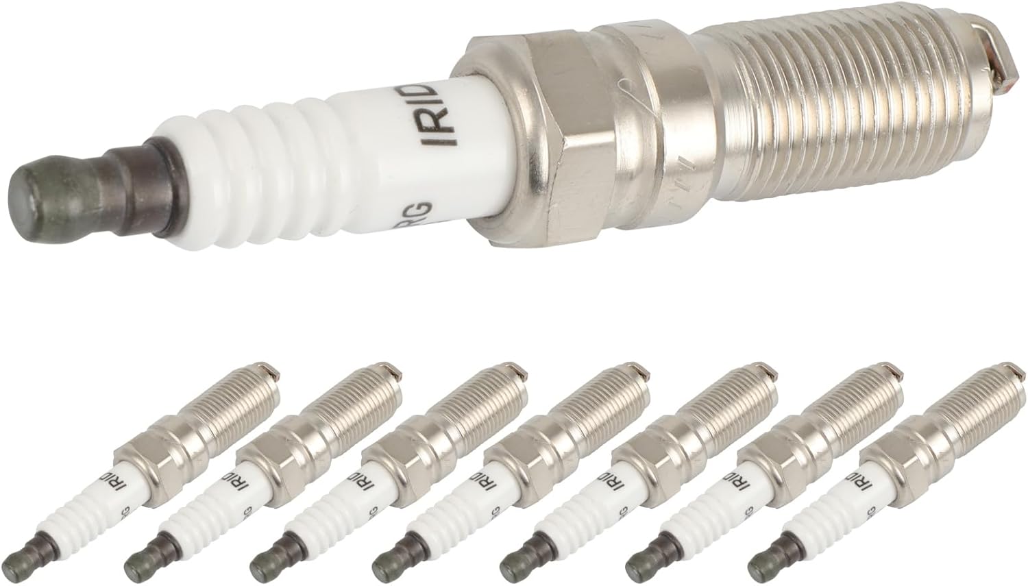SCITOO Spark Plugs suitable with for Ford F-150 2010-2017, F-250/F-350 Super Duty 2011-2021, Mustang 2011-2019, E-350/E-450 Super Duty 2017-2019,Pack of 8, 6509,Platinum Iridium