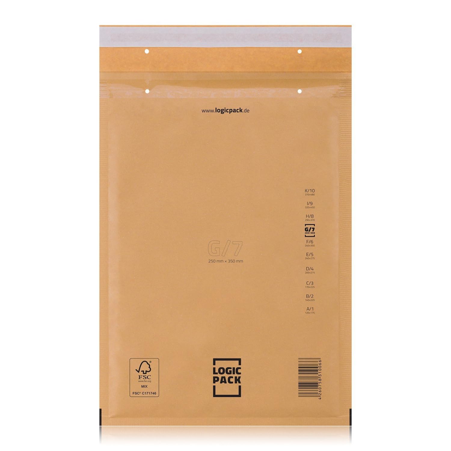 Luchtkussenfolie zakken - 350 x 450mm (100 st