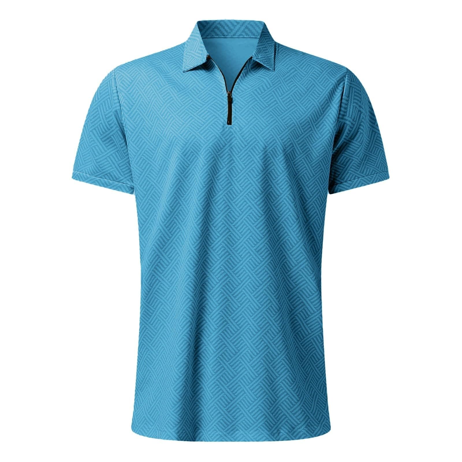 Tuta Uomo Estiva Sportiva Maniche Corte Cerniera T-Shirt e Pantaloncini Estiva 2 Pezzi Set Completo Completa Cotone Leggero Tute Due Maglietta e Complete