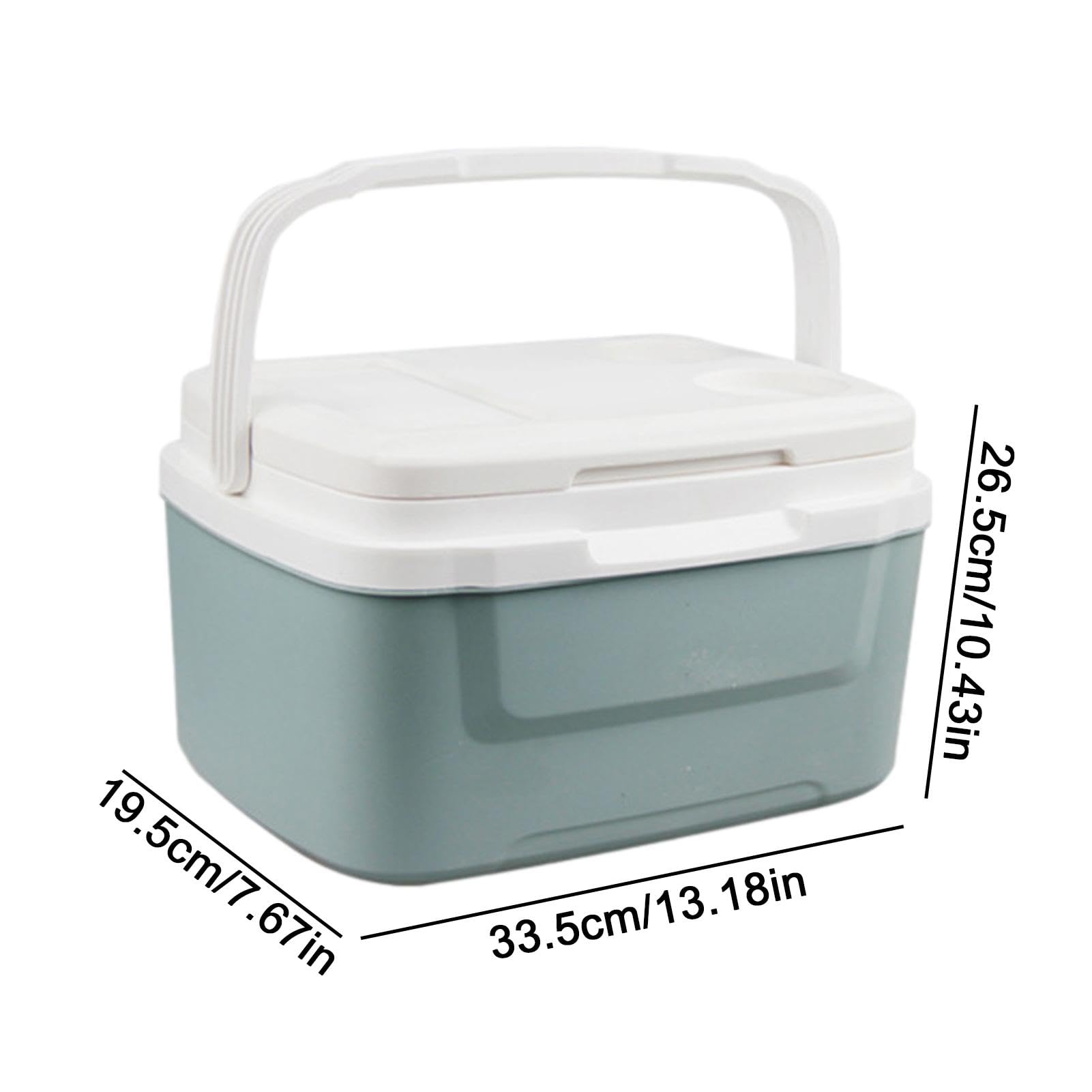 Glacière portable isolée - Seau à glace, sac isotherme de grande capacité
