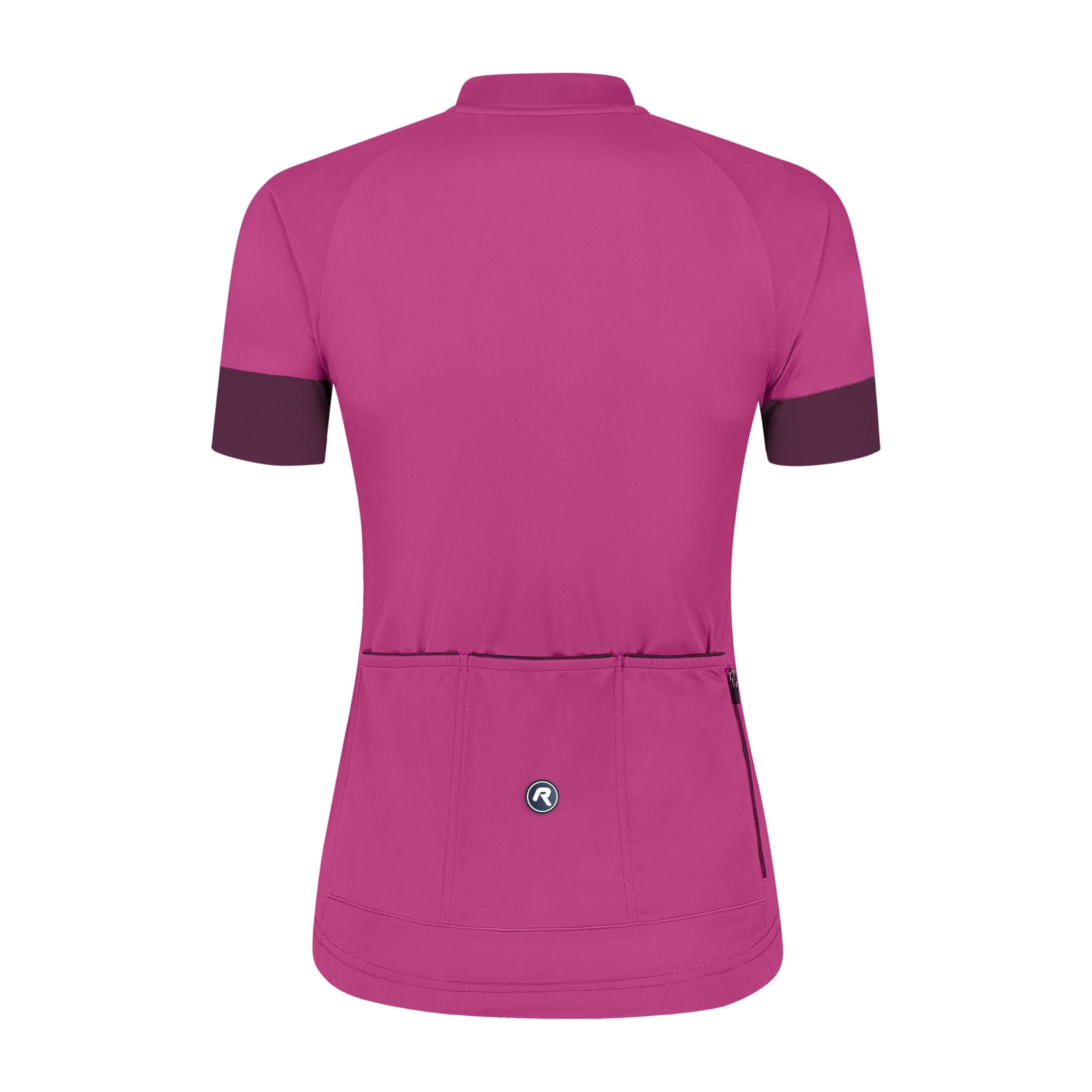 Rogelli - Maglietta da ciclismo da donna, manica corta per bicicletta, modesta