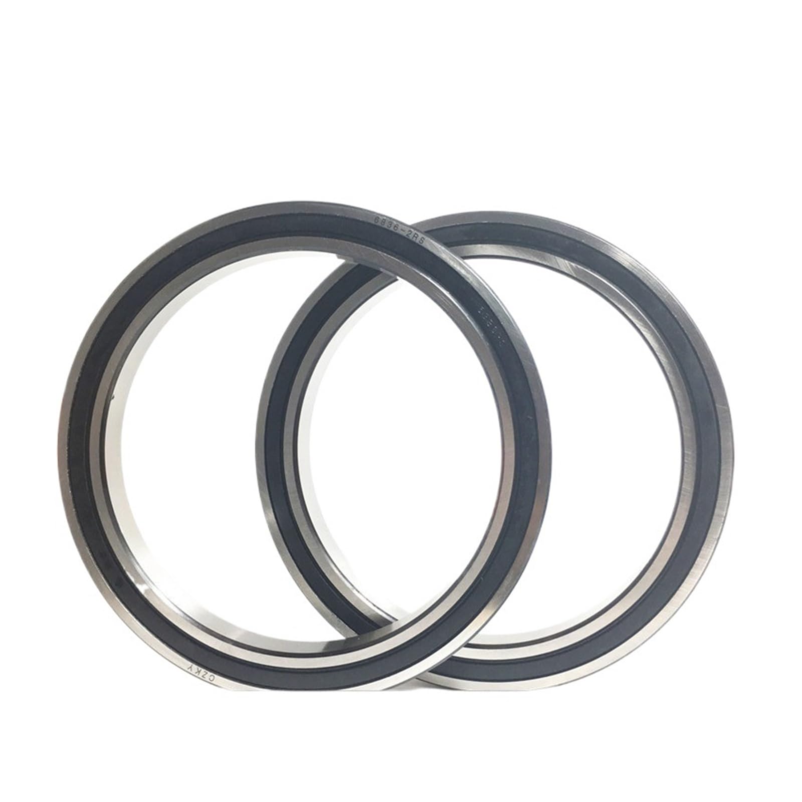 NOBIRTBSA 2PCS 6916 2RS ABEC-1 80x110x16 Metric Thin-Wall Bearing 61916RS 6916RS