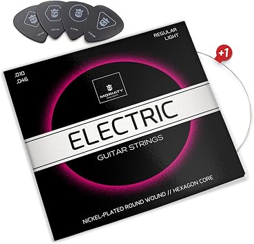 Electric guitar strings