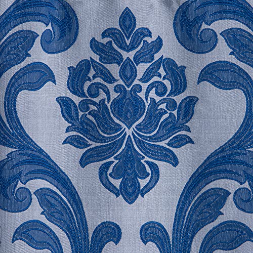 Napearl Swag Curtains Rod Pocket Short Jacquard Valance For Living Room Kitchen Tier Curtains Tailored Scalloped Valance For Basement, 2 Panels #TOP7