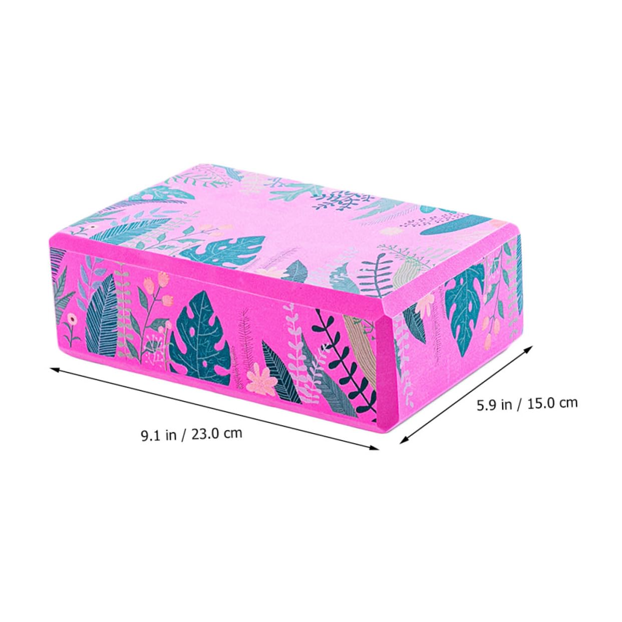 Mipcase 6 Pezzi 1 Set Mattone Yoga Ad Alta Densità Blocco Antiscivolo Polso Yoga Mattone Yoga in Sughero Semplici Cuscinetti Per Lo Yoga Mattoncini Fitness Bambino Dedicato Eva Blocchi
