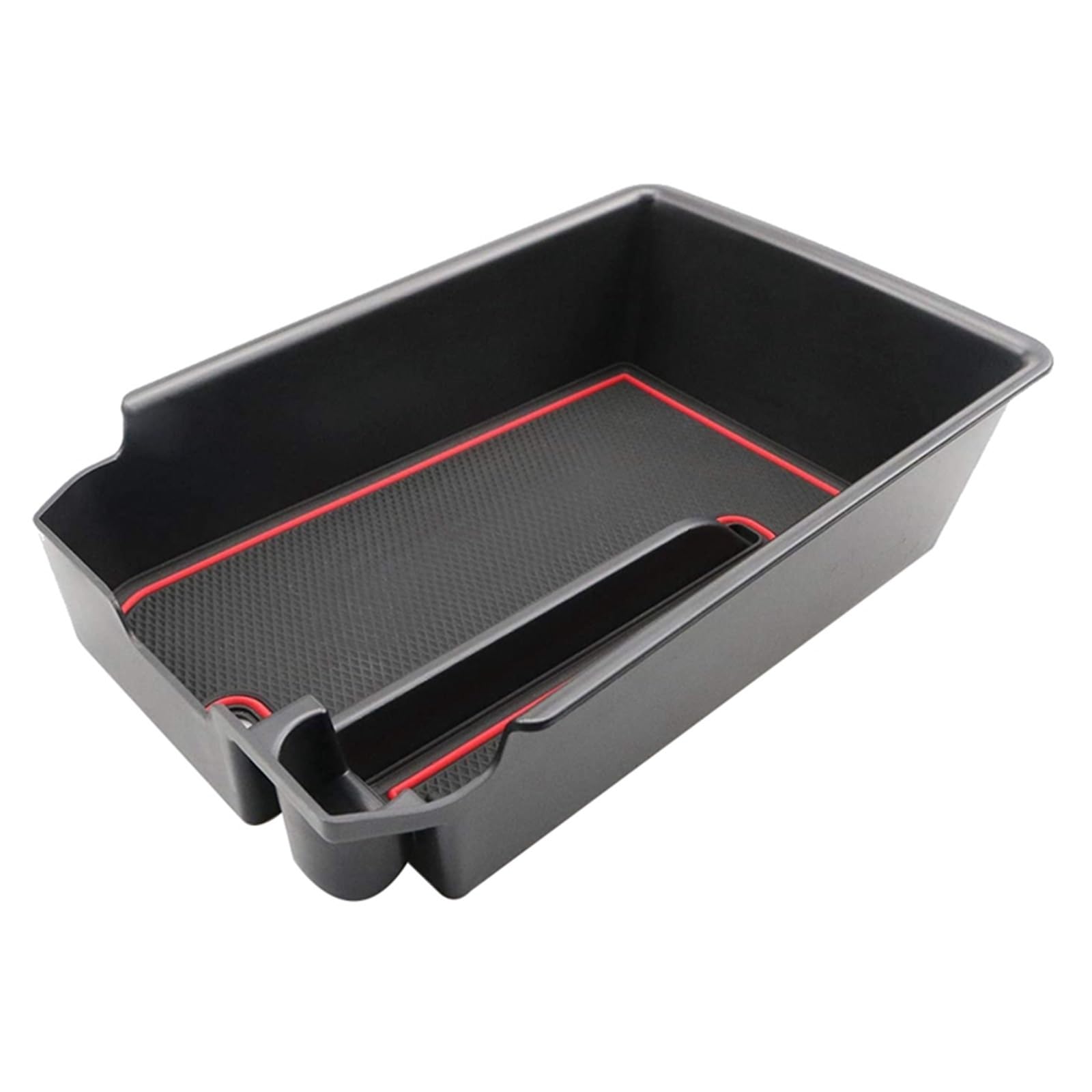 TOPOLVLCKC Armrest Storage Box For BMW For X3 G01 X4 G02 2018-2021 Car Central Console Armrest Box Storage Pallet Tray Container With Rubber Mat