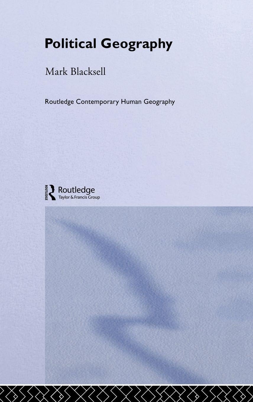 Buy Political Geography (Routledge Contemporary Human Geography) — BookShops.in