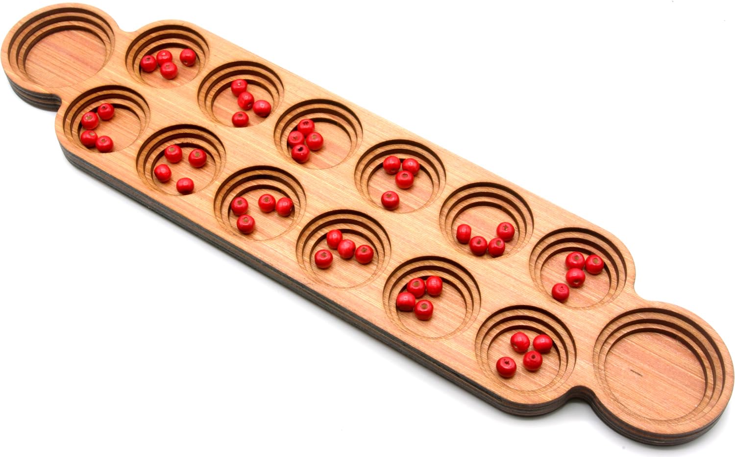 Mancalla/Wari, traditional wooden board game - Image 2