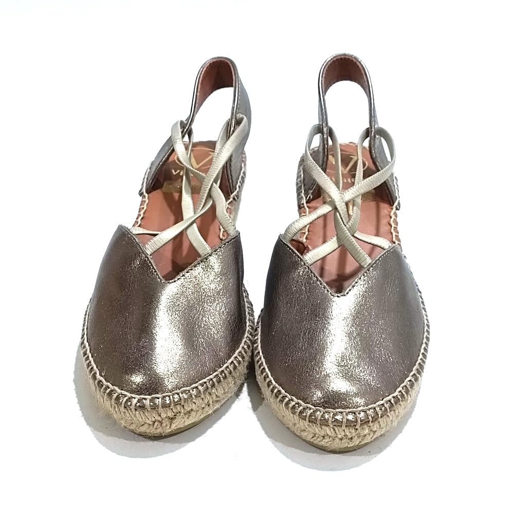 Viguera - Espadrillas a cuneo basso con elastici 986279 Pelle