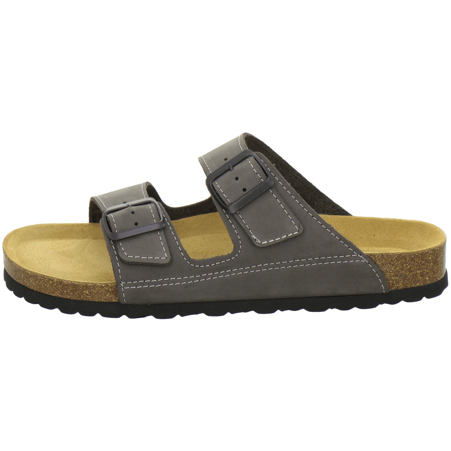 AFS-Schuhe 3110 Zapatillas deportivas de piel para hombre, cómodas, con base de corcho, fabricadas en