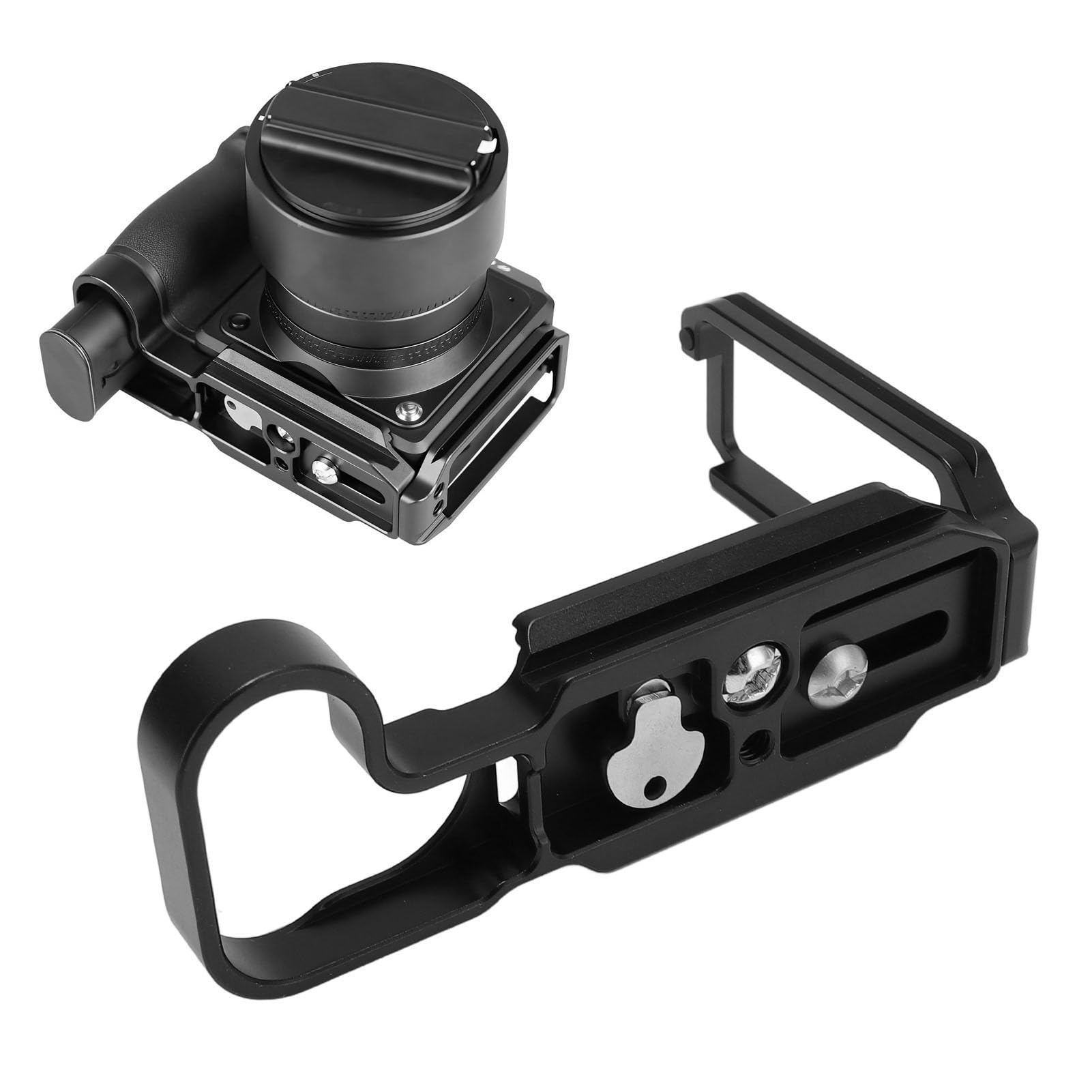 Cryfokt Camera L Bracket Aluminum Alloy Arrow Storage Case Plate with