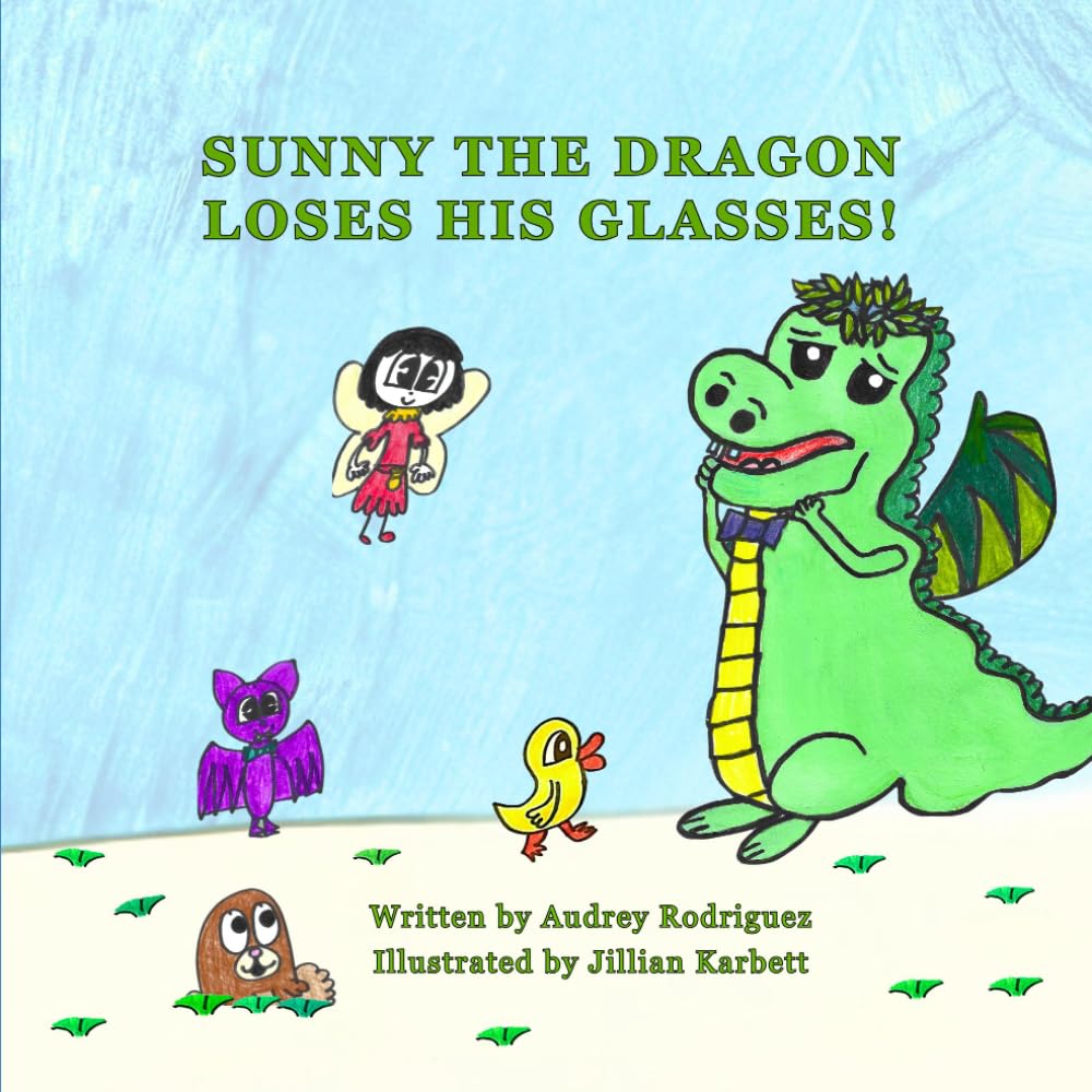 SUNNY THE DRAGON LOSES HIS GLASSES