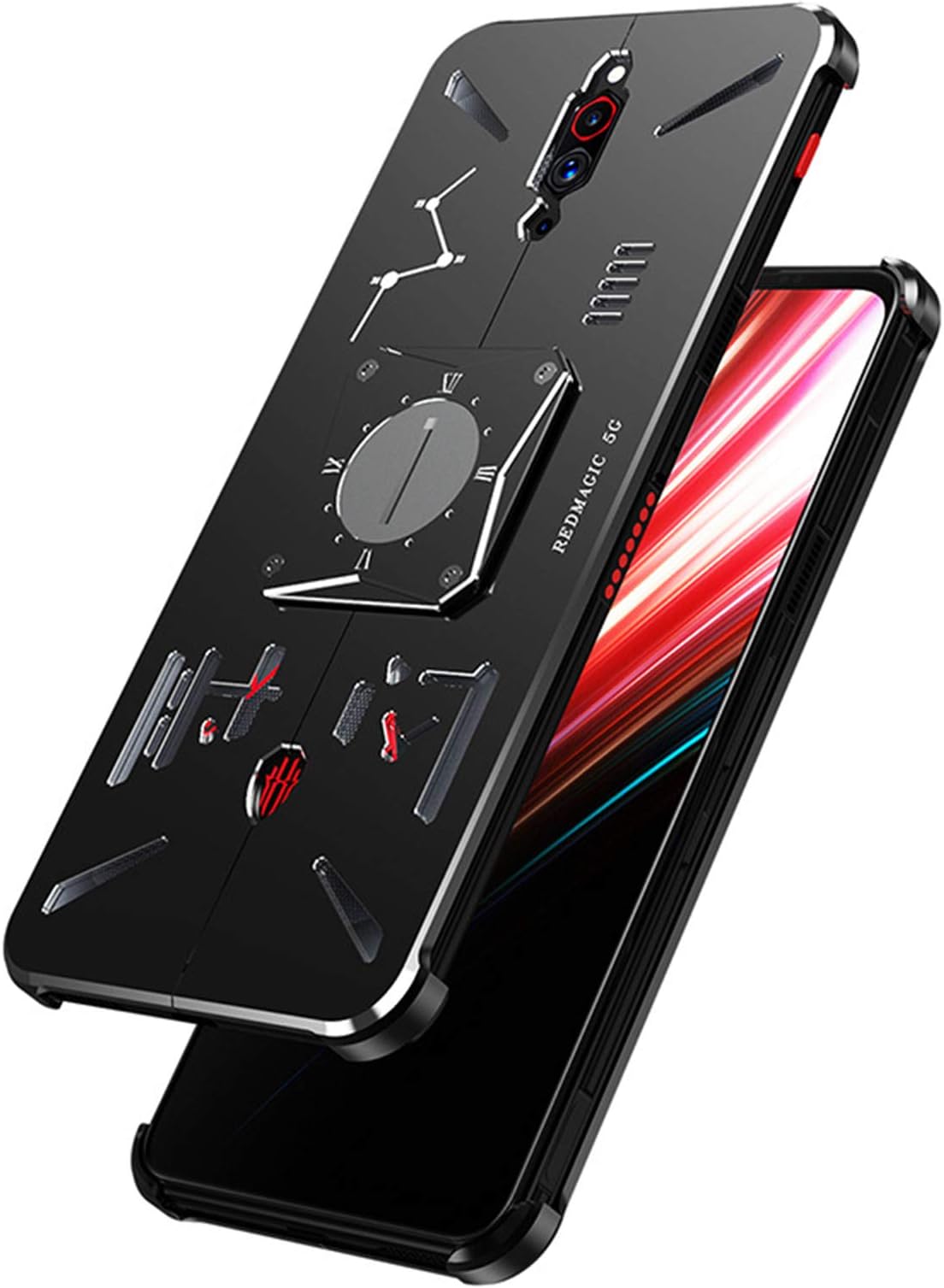 SHEAWA Phone Shell for ZTE Nubia Red Magic 5G 6.65" 8/128GB 4500mAh Gaming
