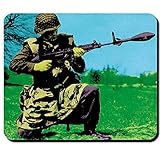 Bundesgrenzschutz Grenzsoldat GSG9 West Deutschland 50er Jahre Stahlhelm - Mauspad Mousepad Computer Laptop PC #10115