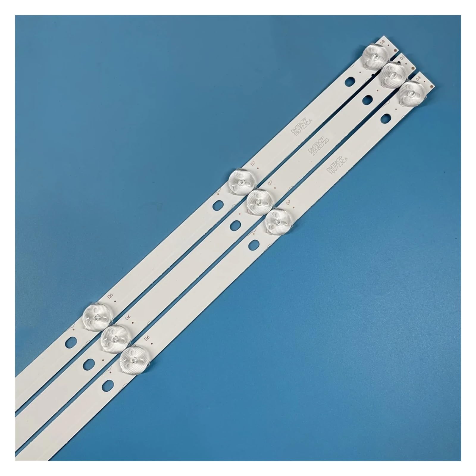 Bande de rétro-éclairage LED for JS-D-JP43DM-A81EC B82EC E43DM1000 MCPCB B-BK 43LEM-1043/FTS2C 43LEM-5043/FTS2C 43LEX-5058/FT2C