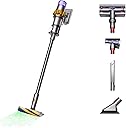 Dyson V15 Detect Plus Cordless Vacuum, Illumination Reveals dust, 240AW, 3 Power Modes, Up to 60 Minutes,² Deep Cleans Hard Floors and Carpets, Detangles pet Hair, Converts to Handheld