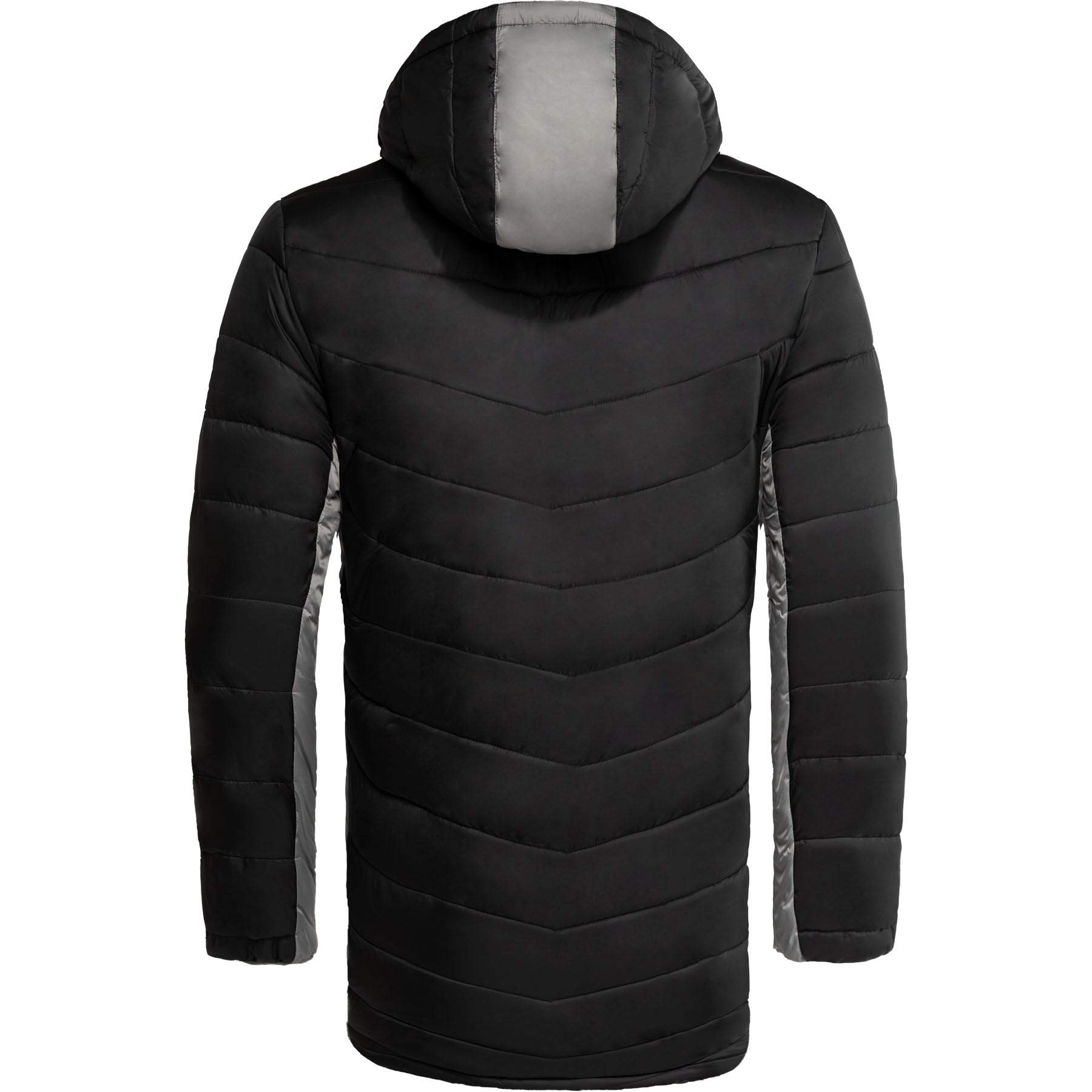 Nebulus Herren Wintermantel COATY, Kurzmantel mit praktischer Kapuze, Warmer Steppmantel für Männer