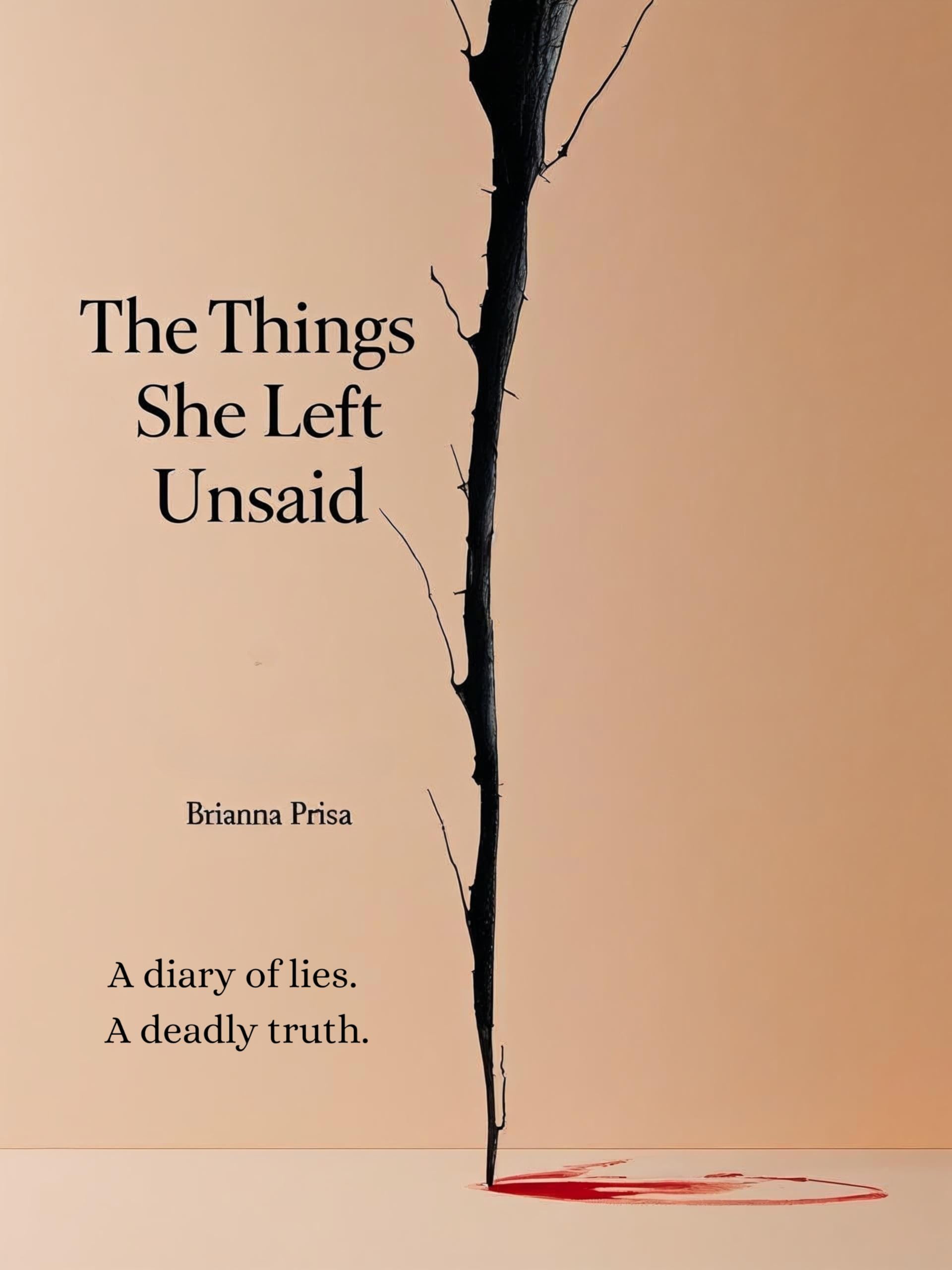 Book cover: The Things She Left Unsaid: Romantic Thriller Novel