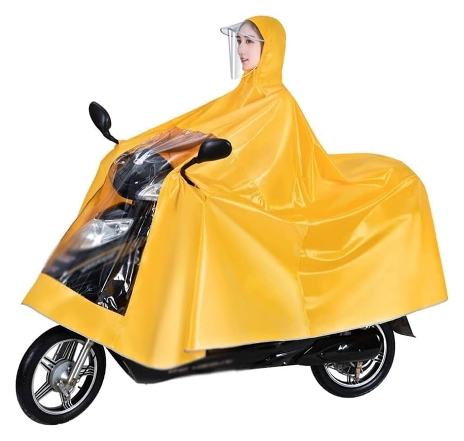 Motocyklowa peleryna przeciwdeszczowa Poncho, Poncza, motocyklowe wydłużone poncho Motocyklowa odzież przeciwdeszczowa nie ma lustrzanych szczelin Gniazda Motocyklowa duża osłona przeciwdeszczowa Pele