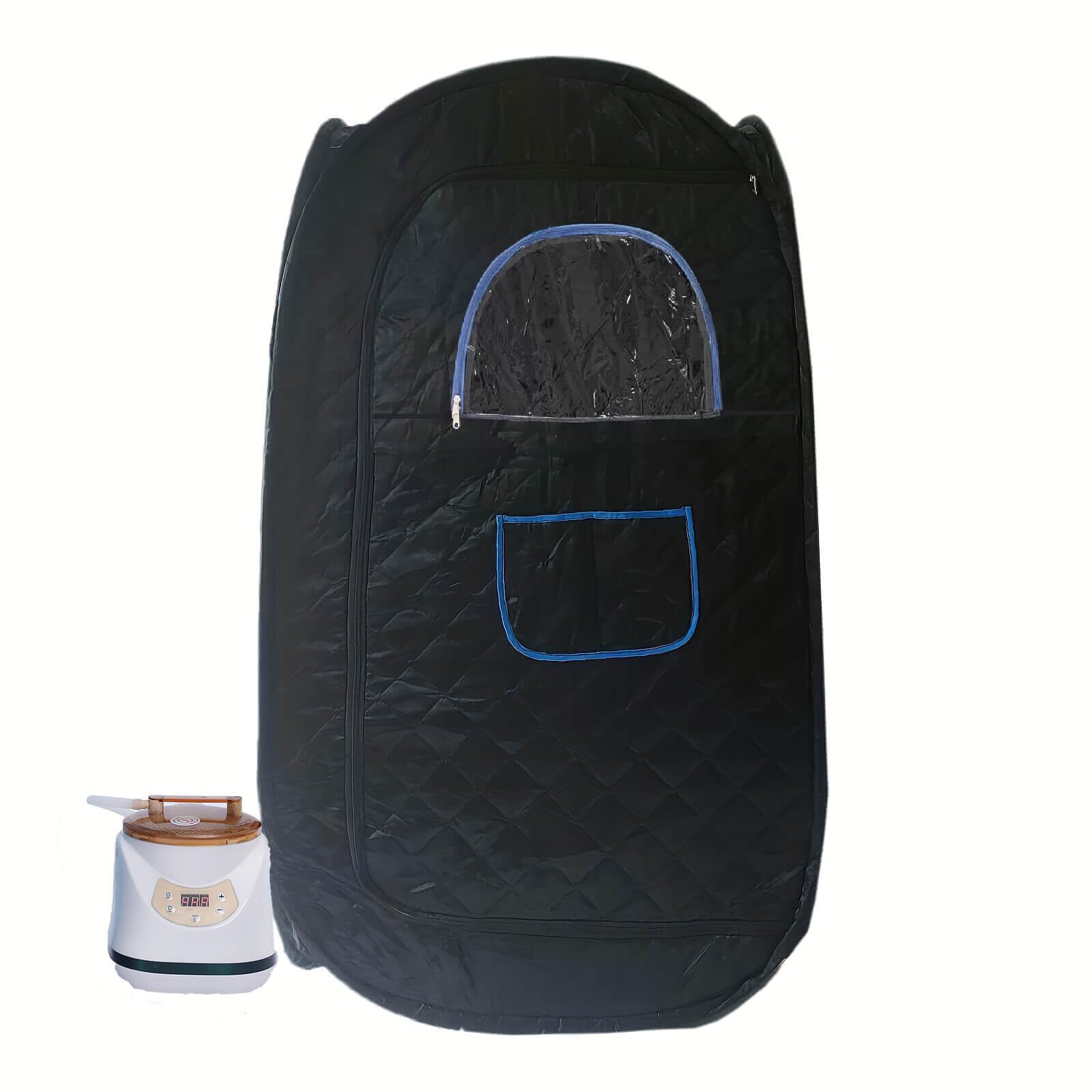 ブラックサウナバッグ スチーム機器付き