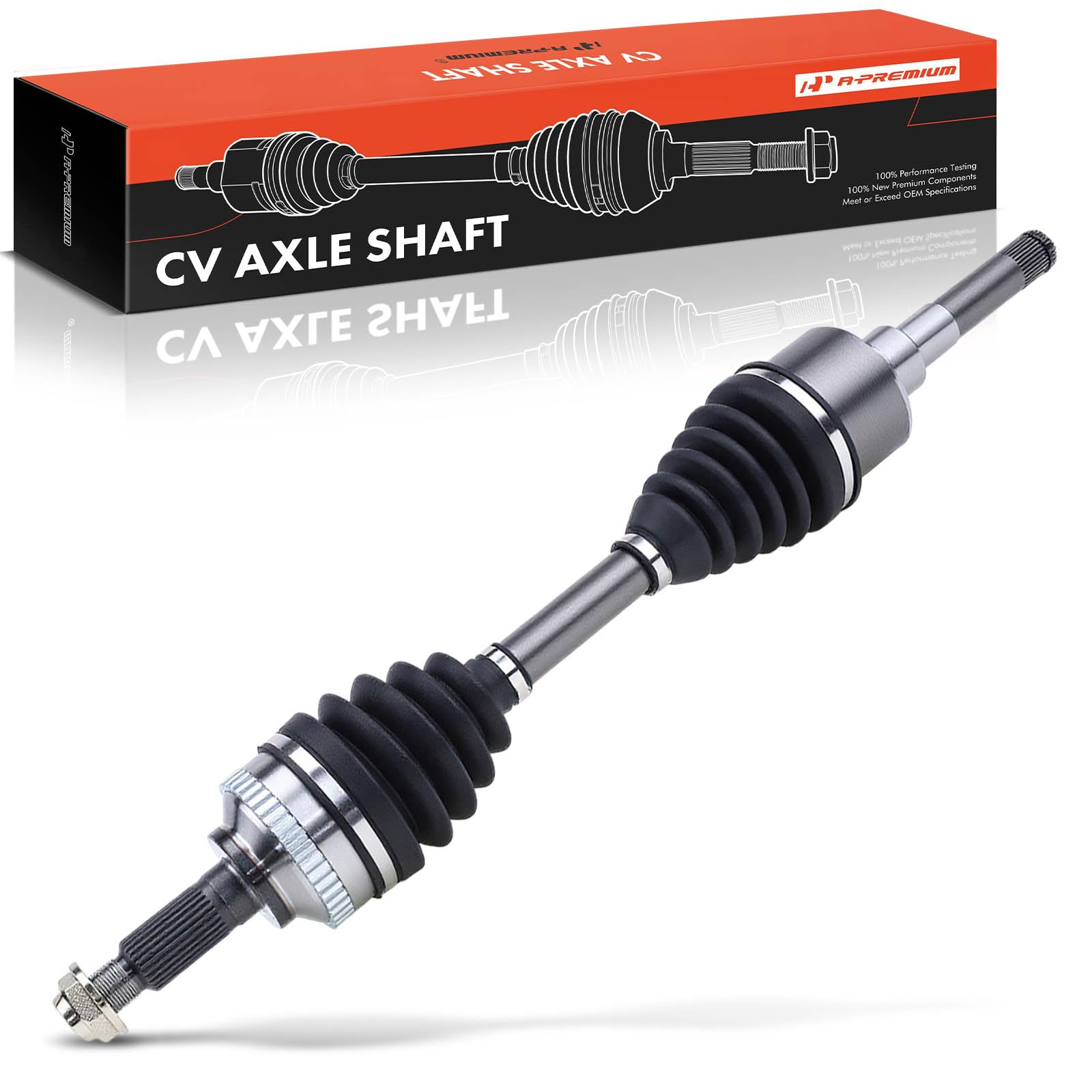 A-Premium CV Axle Shaft Assembly Compatible with Ford Escape 2001-2008 & Mazda Tribute 2001-2006 2008 & Mercury Mariner 2005-2008, GAS & Automatic Transmission Only, Front Left Driver Side