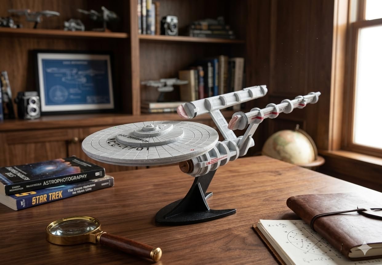 Amazon.com: Star Trek The Next Generation Enterprise 3D Wood