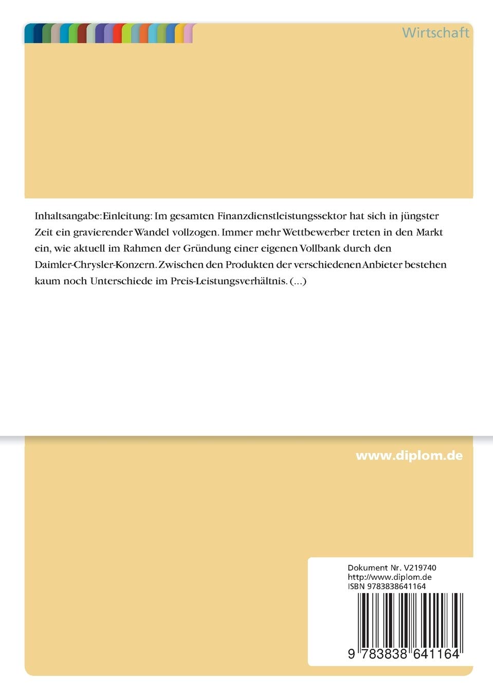 Database Marketing im Finanzdienstleistungssektor
